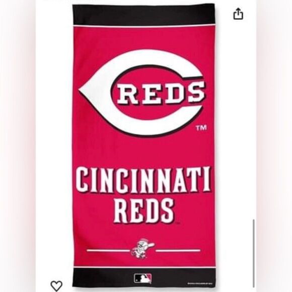 NEW Cincinnati Reds Beach Towel, 30” x 60” - Picture 1 of 6